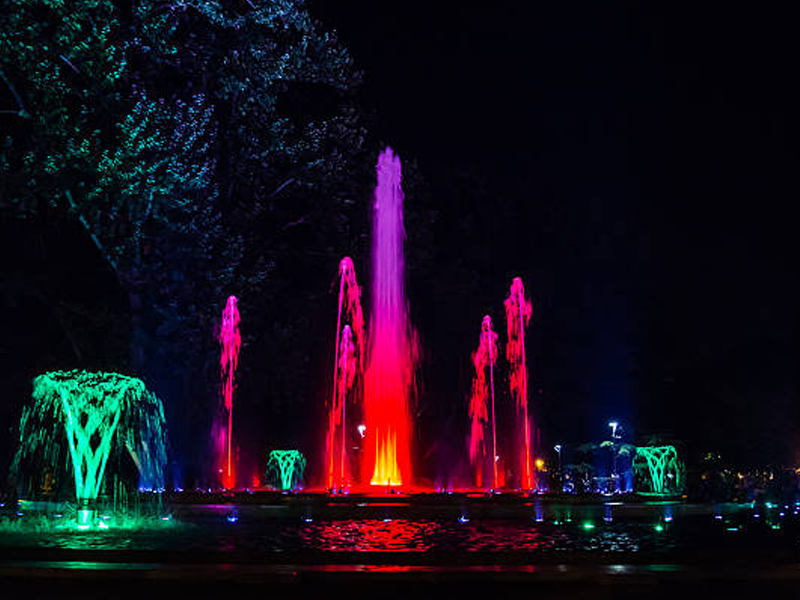 musical fountain in Delhi